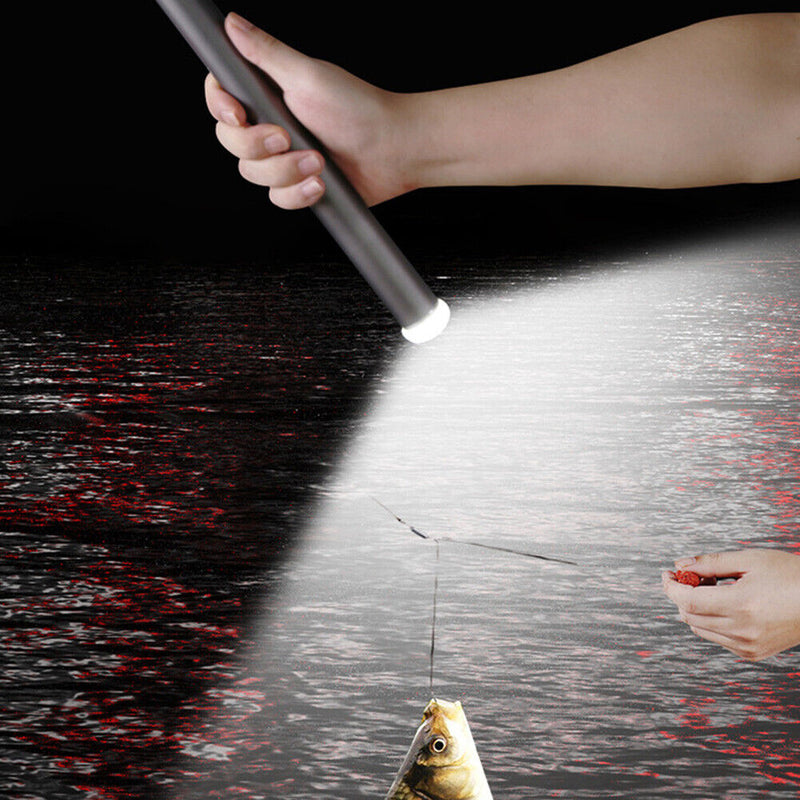 Portable Outdoor Fishing Rod Baiting Lamp Fishing Rod Tail Light Fishing Tackle