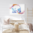 Full Cross Stitch 11CT Two Small Elephants Counted Embroidery DIY Needlewor
