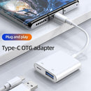 U Disk Reader Data Sync PD Fast Charging USB 3.0 Type-C OTG Adapter Converter