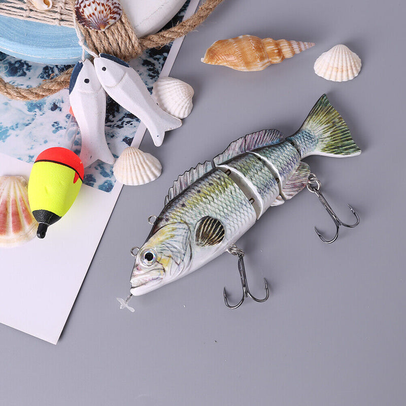 Smart Electronic Artificial Bait Wobbler Fish Auto Swimming Robotic Fishing Lure