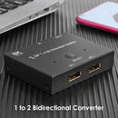 Displayport 1.4 Splitter 8K/60Hz DP Bi-Direction Switcher for Projector Monitor