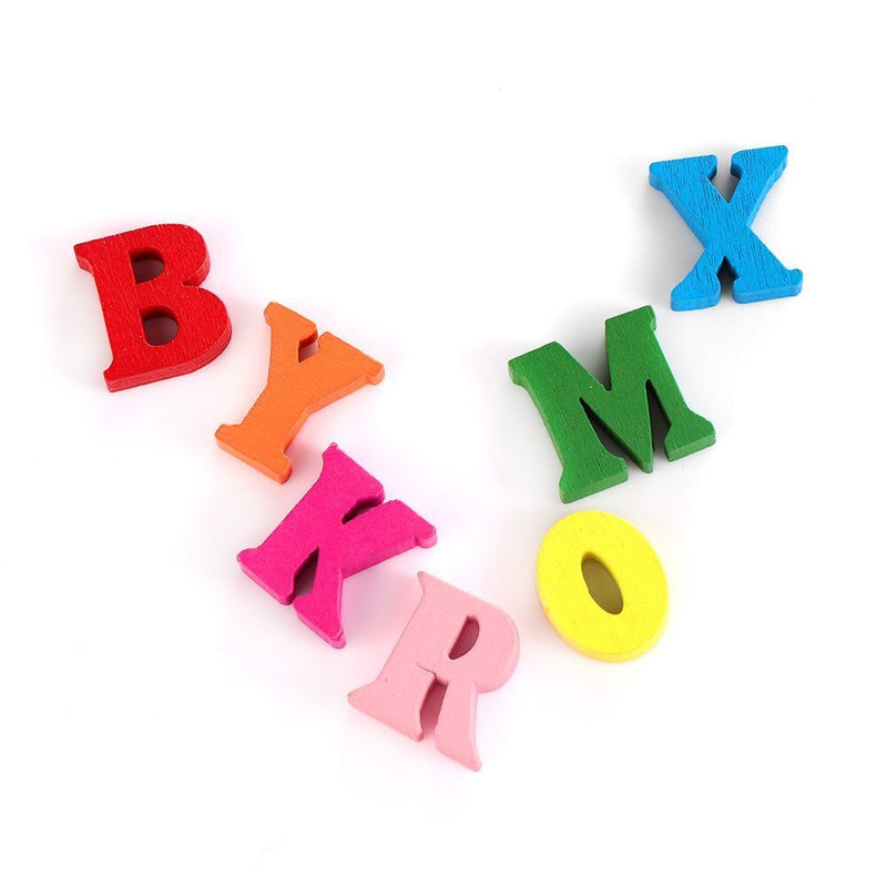 DIY Card Making Home Wooden Letters Alphabet Scrapbooking Wall Decorative