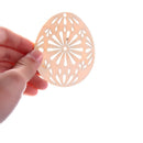 Wooden Easter Wood Chips Hanging Ornaments Easter Decorations Easter eggs