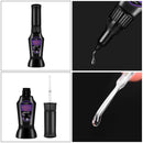 Rhinestones Nail Glue for False Nail Tips Clear Point Drill Gel with Needle