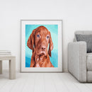 DIY Coded Acrylic Drawing Home Decor Dog Animal Pattern Oil Paint by Numbers