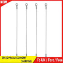 4pcs Stainless Steel Cabinet Door Hinge Restraint Limiter Braided Cable Locks