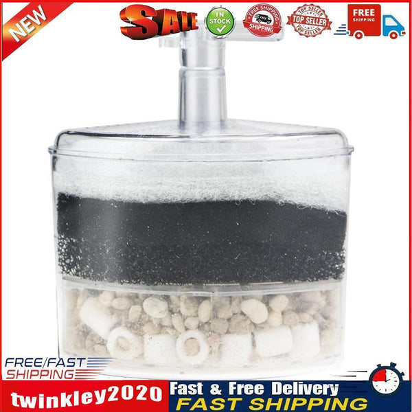 Efficient Aquarium Internal Corner Fish Tank Filter Pneumatic Filtration Newly