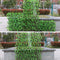 Simulation Fence Artificial Green Leaf Home Garden Yard Decor Wooden Fence Newly
