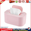USB Baby Wet Wipes Heater Home Car Tissue Paper Warmer Warming Box (Pink) Newly