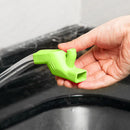 Silicone Faucet Extender Gadget Kids Washing Splash-Proof Device (Green) Newly