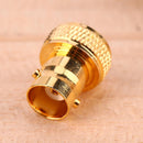 2pcs Coaxial RF Connector SMA Female to BNC Female Convert Adaptor Newly