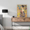 Female Art Frameless Picture Oil Paint By Numbers Hand Painted Picture for Home