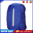 Reflective Waterproof Backpack Rain Cover Outdoor Protection Cover (Blue)