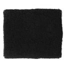 1 Pair Sweatband Towel Hand Band Gym Tennis Wristbands Wrist Support(Black)