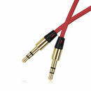 3.5mm Jack Male to Male Stereo Headphone Car Aux Audio O0I7 Extension UKPL O5N2