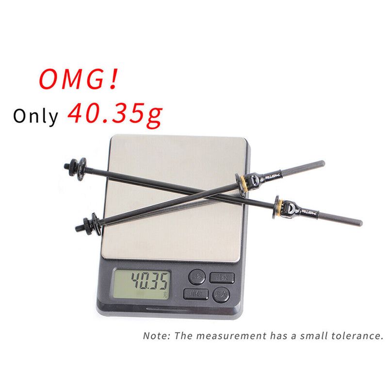 RISK Bike Titanium Alloy Quick Release Skewer Lever MTB Bicycle Wheel Hub Parts