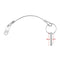 Yacht Quick Release Ring Loss Prevention Safety Tether Wire Lanyard Cable