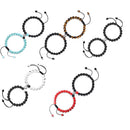 Matching Distance Black Bracelet Men Women Girlfriend Lovers Boyfriend Beads