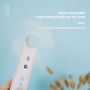 #A 2 in 1 Rechargeable Handheld Fan USB Rechargeable Face Steamer Air Conditione