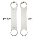 Stainless Steel Mountain Bike Front Fork Axle Wrench Bicycle Repair Tool Kits