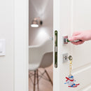 Snow Sports Diamond Painting Keychain DIY Crystal Drill Key Ring (YS015) Newly
