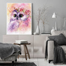 Puppy Butterfly Owl DIY Oil Paint by Numbers Acrylic Drawing Coloring Painting