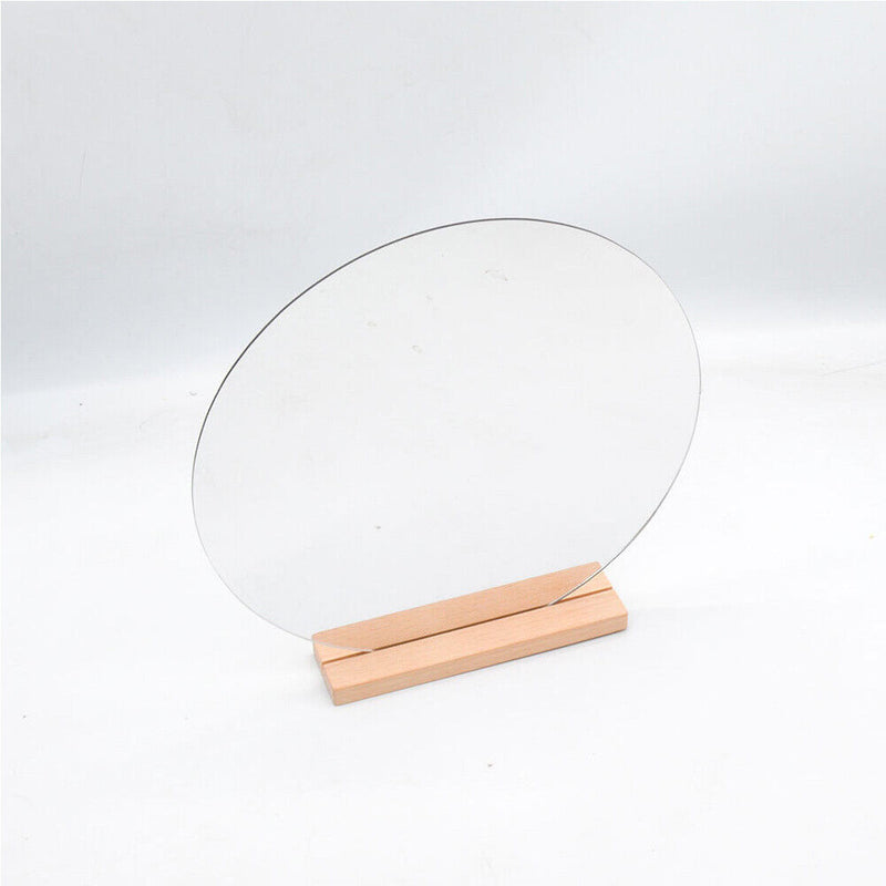 Acrylic Vanity Mirror Irregular Mirror Home Desktop Makeup Decor (JZ011) Newly