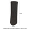 4pcs/set Pure Chair Feet Sock Thickened Table Leg Knitted Cover (Black)