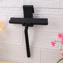 Door Mirror Shower Squeegee Scraper Silicone Window Glass Wiper with Hook Newly