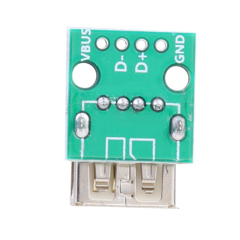 10pcs USB 2.0 Female Socket to DIP 4Pin 2.54mm Adapter for Cellphone Data C