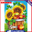 DIY Sunflower and Bird Full Round Diamond Painting Mosaic Kits Wall Decor Craft