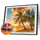 Sunrise Sea 5D DIY Diamond Painting Embroidery Kits Needlework Cross Stitch