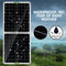 50W Foldable Dual USB Output Device Waterproof Battery Solar Panel (01)