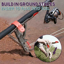 Fishing Automatic Bracket Fishing Rod Pole Stand Holder Hook Tip-Up J0O6 W1B5