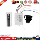 Wireless 220V Lamp Remote Control Switch Receiver Transmitter (3 Relay) Newly