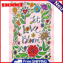 5D DIY Partial Drill Special Shape Flower Grass Rhinestone Diamond Drawing Kit
