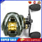 #A 7.2/1 Speed Ratio Low Profile Baitcasting Fishing Reel 13+1 Bearing Wheel Tac