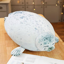 Seal Cute Cushion Hugging Pillow for home office Sleeping Round Cushion