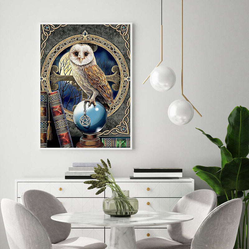 30 x 40cm Full Round Drill Craft DIY Eagle Diamond Painting Poster Wall Decor