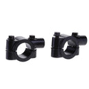 2 x universal motorcycle mirror handlebar holder mirror clamp 25 mm