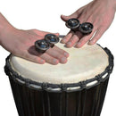 Finger Jingle Tambourine Percussion Tambourines Half Moon Handheld Y2 T0K1