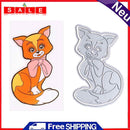 Snowvirtuos Cutting the Stencil Scrapbooking Fox Stamp Album Paper Card Pre
