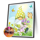 5D Diamond Painting Kit Cartoon Gnome Full Round Drill DIY Crafts Mosaic Pict