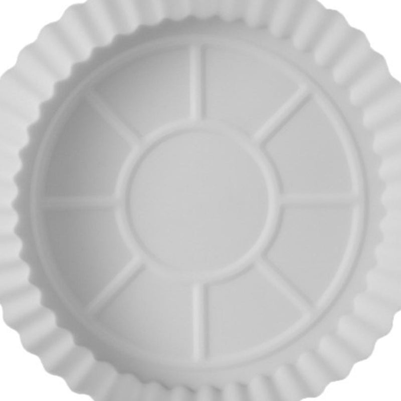 Silicone Air Fryer Pad Safety Baking Accessories for Oven Steamer Cooker (White)