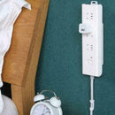 2PCS Wall Hanging Patch Panel Insert Row Holder Punch Free UK C7A6