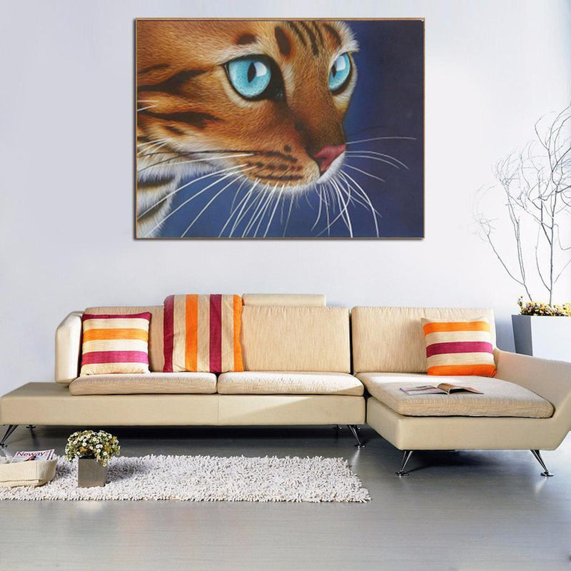 Red Cat 5D Diamond Painting Embroidery DIY Craft Cross Stitch Home Decor