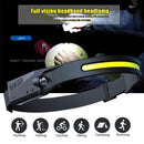 LED Headlamp, Running Camping Cycling 350lm Waterproof Induction Headlight