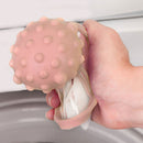 Hair Lint Catcher Washing Machine Float Filter Net Bag Laundry Tool (Pink) Newly