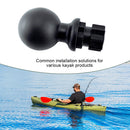 Universal Fishing Pole Base Holder Connector for Canoe Inflatable Boat Parts