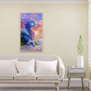 #A Abstract 5D DIY Diamond Painting Rhinestone Full Round Drill for Room Decorat